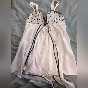 Women's Large Pink Babydoll/Chemise/Teddie Lingerie